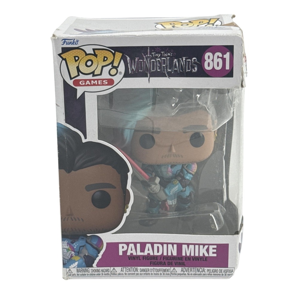 Funko Pop Games Tiny Tina's Wonderlands Paladin Mike Vinyl Figure